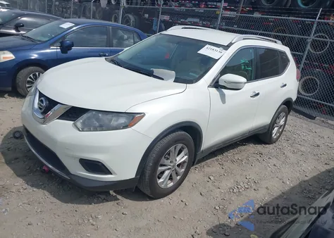 2015 Nissan Rogue Sv из США, поврежденный, VIN 5N1AT2ML9FC801895